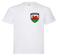 Kids Swansea Shild Crest Supporter T-Shirt