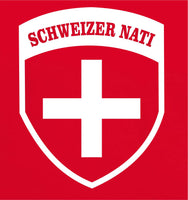 Switzerland Schweiz Swiss Suisse Svizzera Football Team T-Shirt - All Sizes Available