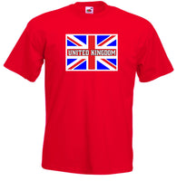 United Kingdom UK Union Jack Flag T-Shirt - Sizes Small to 5XL