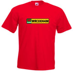 Kids Wrexham FC Number Plate Football Club Soccer T-Shirt