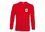 Canada Canadian Football Long Sleeve T-Shirt - Sizes Small to 3XL