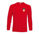 Kids Poland Polish Football Soccer Team Long Sleeve T-Shirt - Sizes 3/4 to 12/13